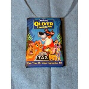 Vintage Disney Oliver and Company Video Release Promotional Button